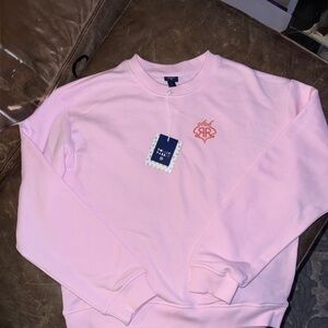 Roller Rabbit Pink Logo Sweatshirt